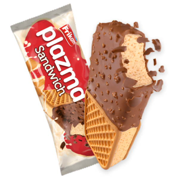 Sladoled FRIKOM Plazma sandwich 129ml 0
