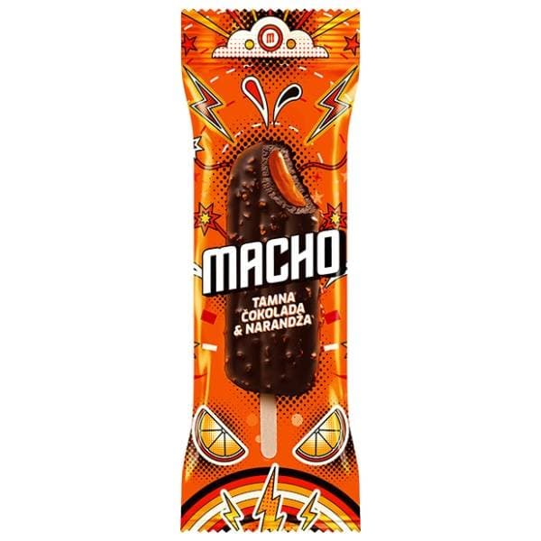 Sladoled MACHO choco orange 75ml 0