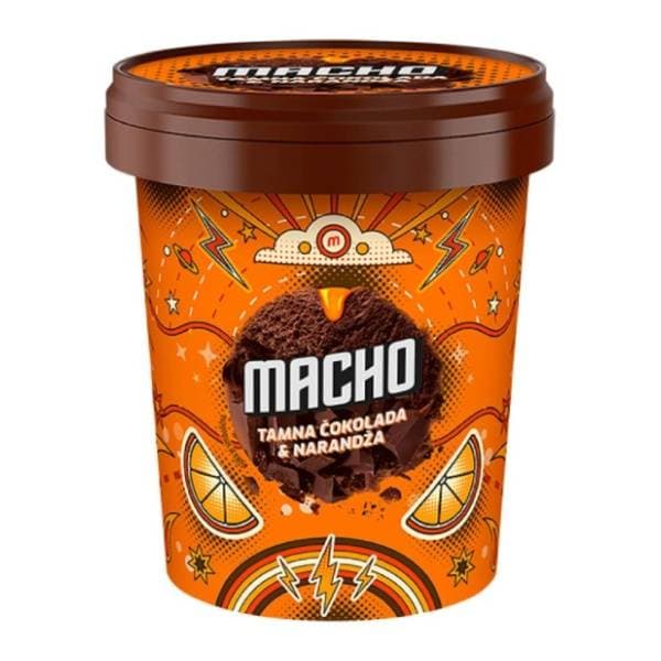 Sladoled MACHO choco orange čaša 370ml 0