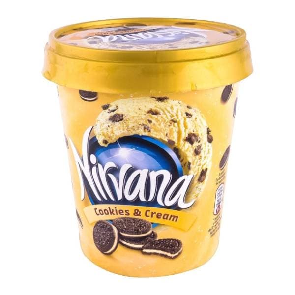 Sladoled NIRVANA cookies & cream čaša 470ml 0