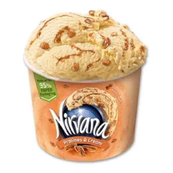 Sladoled NIRVANA pralines & cream čaša 150ml 0