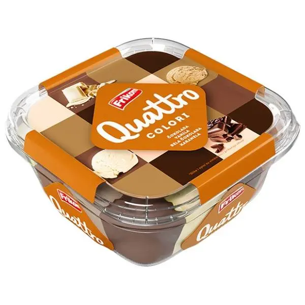 Sladoled QUATTRO choco colori 1500ml Friikom 0