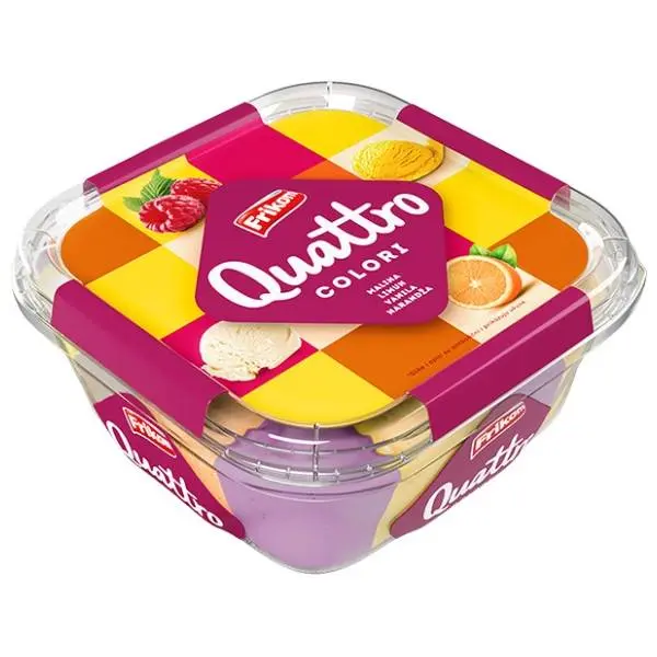 Sladoled QUATTRO fruits colori 1500ml Frikom 0