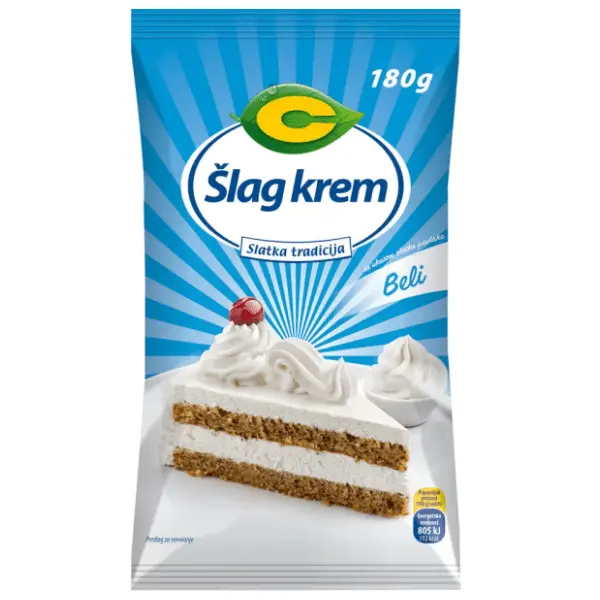 Šlag krem beli C 180g 0
