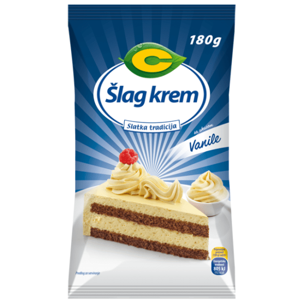 Šlag krem vanila C 180g 0
