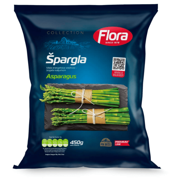 FLORA smrznuta špargla 450g 0