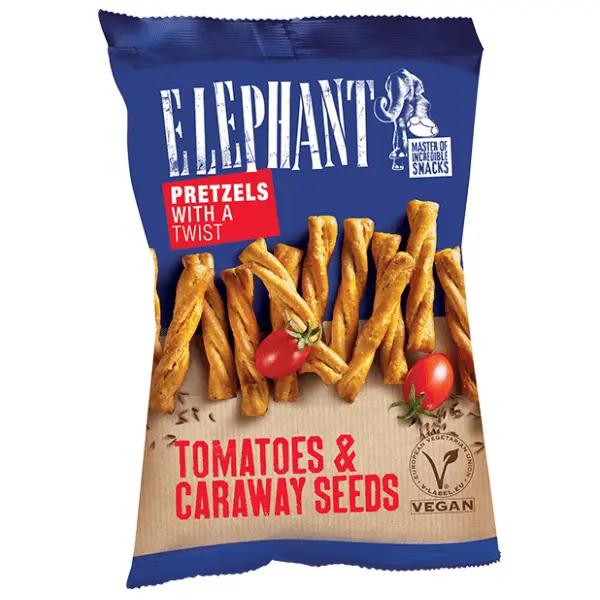 Štapići ELEPHANT Twist paradajz kim 160g 0