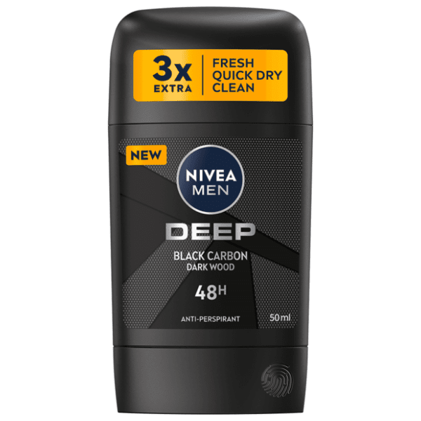 Stik NIVEA Men deep black carbon 50ml 0