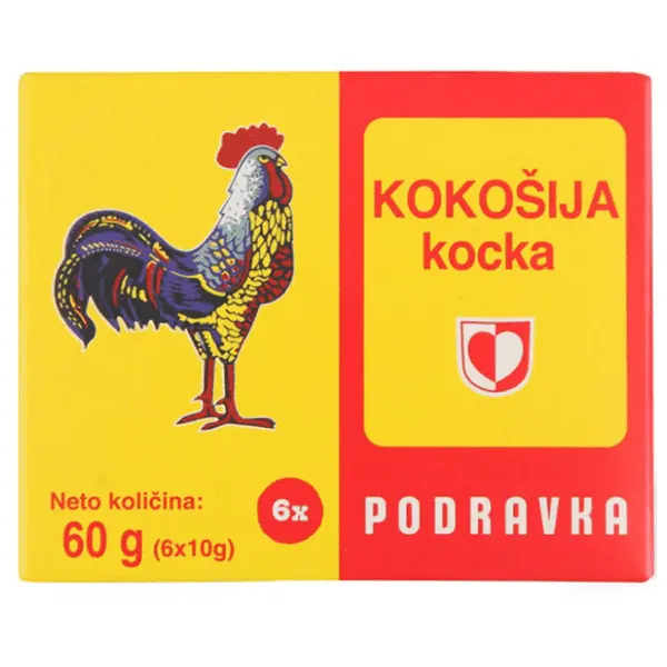 Kocka za supu PODRAVKA Kokošija retro 60g 0