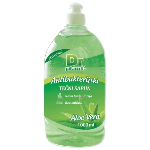 DR. PLANT Aloe vera anibakterijsk tečni sapuni 1l 0