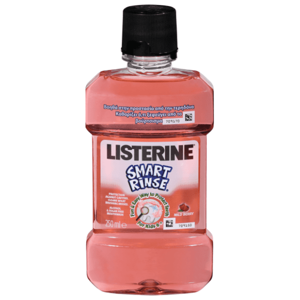 Tečnost za ispiranje usta LISTERINE Smart rinse kids berry 250ml 0