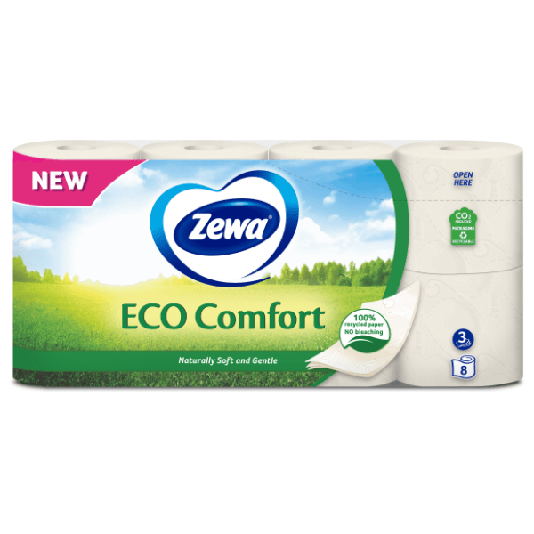 Toalet papir ZEWA eco comfort 3sloja 8kom 0