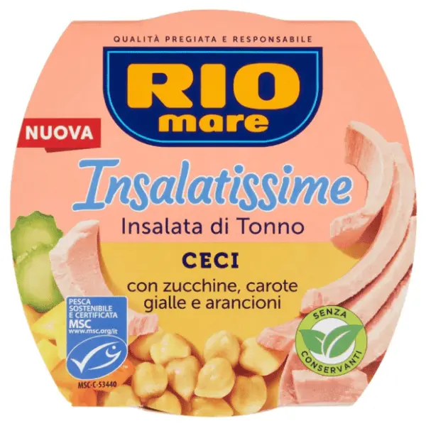 Tunjevina RIO MARE Salata sa leblebijom 160g 0