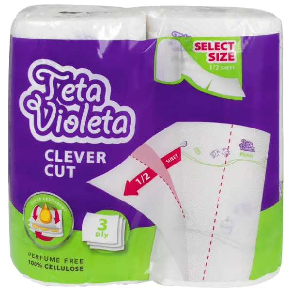 Ubrus VIOLETA Picnic 3sloja 2kom 0