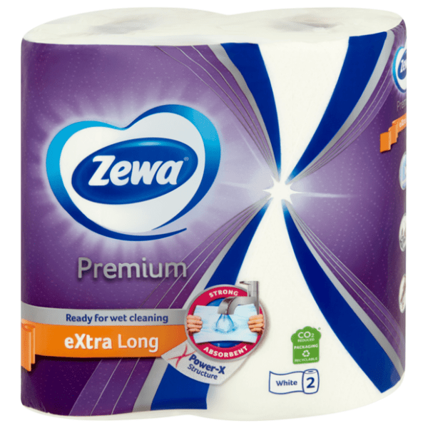 Ubrus ZEWA Premium extra long 2sloja 2kom 0