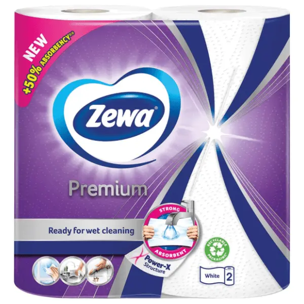 Ubrus ZEWA Premium standard 2sloja 2kom 0