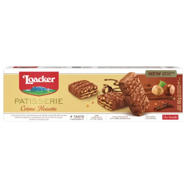 Vafl LOACKER Patisserie Noisette 100g 0