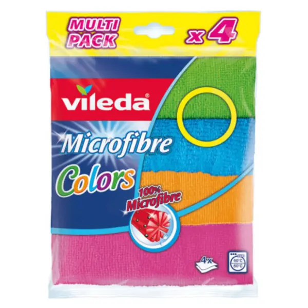 VILEDA Magična krpa colors microfibre 4kom 0