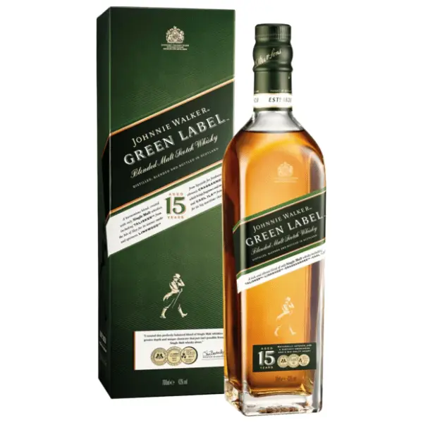 Viski JOHNNIE WALKER Green label 15 y.o 0,7l 0