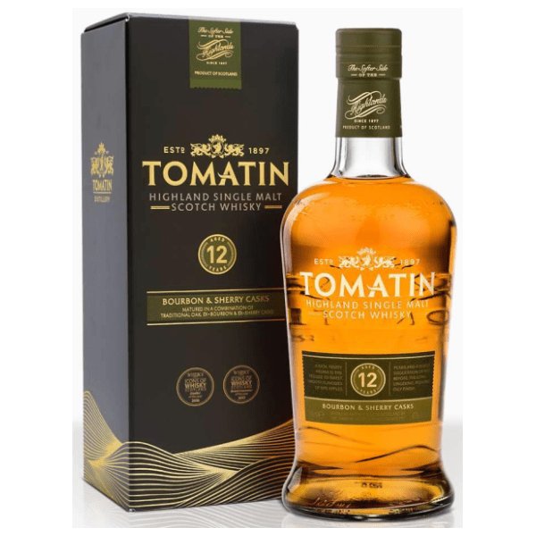 Viski TOMATIN 12 y.o 0,7l 0