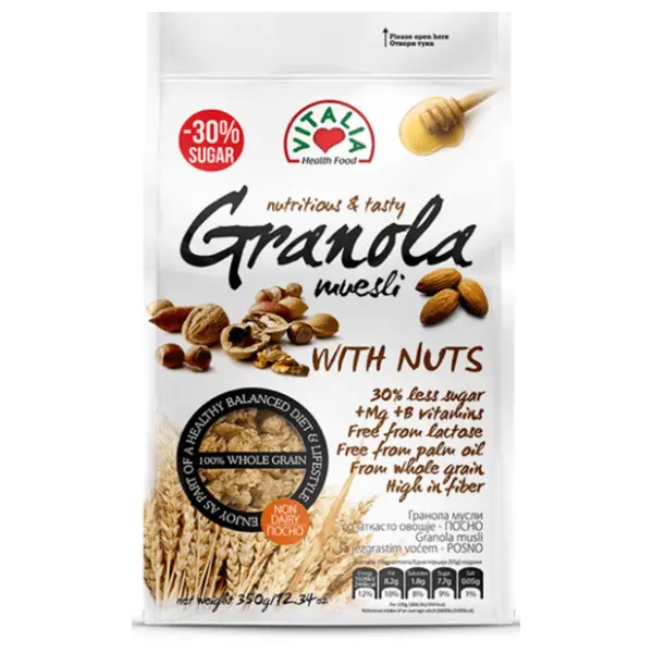 VITALIA Granola jezgrasto voće 350g 0