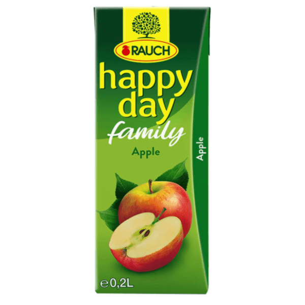 Voćni sok HAPPY DAY family jabuka 200ml 0