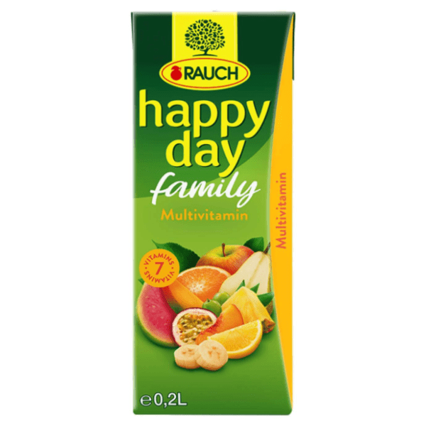 Voćni sok HAPPY DAY family multivitamin 0,2l 0