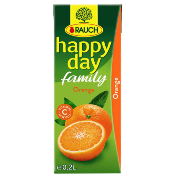 Voćni sok HAPPY DAY family narandža 0,2l 0