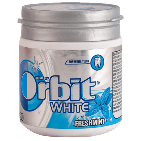 Žvake ORBIT White freshmint 84g 0