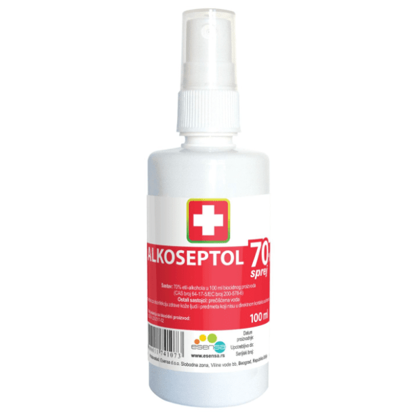 Alkohol ESENSA Alkoseptol sprej 70% 100ml 0