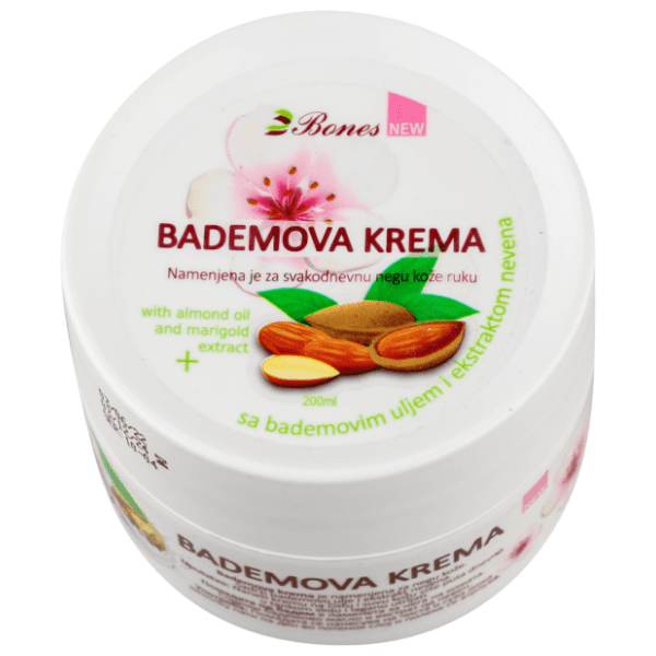 BONES Bademova krema za ruke 200ml 0