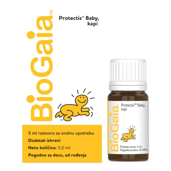 BIOGAIA termostabilne probiotik kapi 5ml 0
