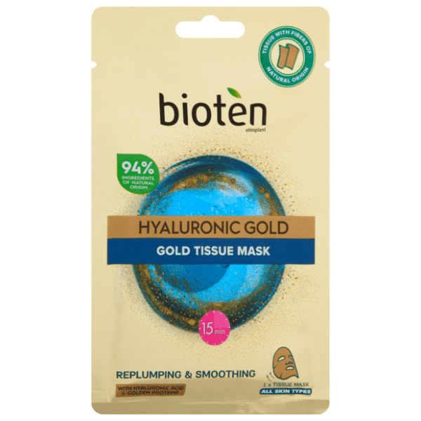 BIOTEN hyaluronic gold maska za lice 25ml 0