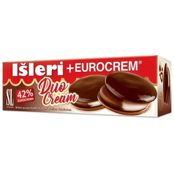 Biskvit SWISSLION Išleri duo cream 125g 0