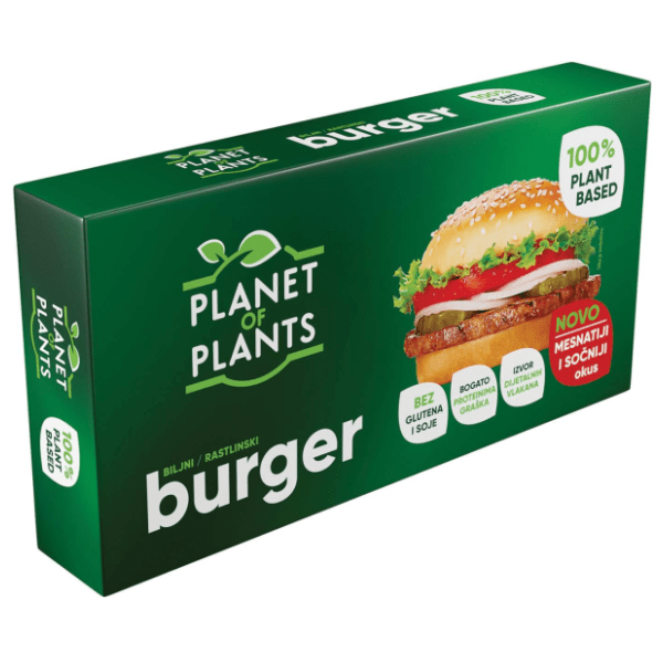 Vege burger PLANET OF PLANTS 230g 0