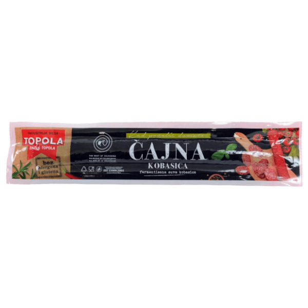 TOPOLA Čajna kobasica vakuum 250g 0