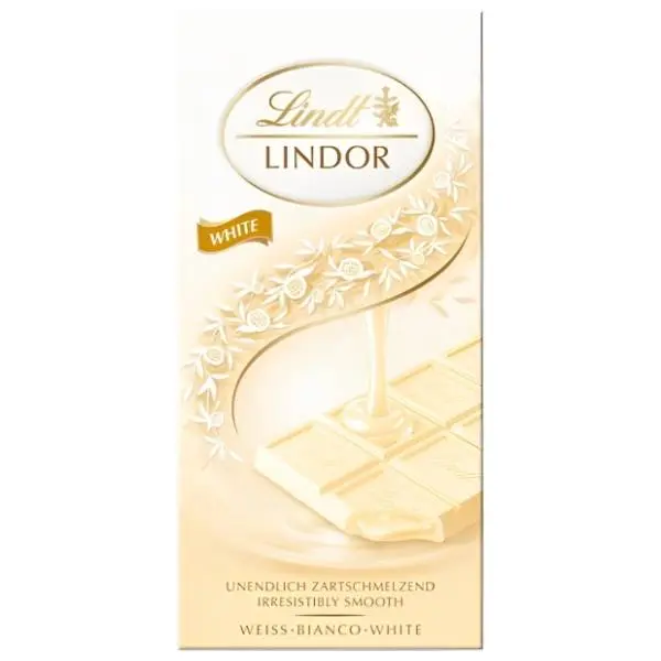 Čokolada bela LINDT Lindor 100g 0