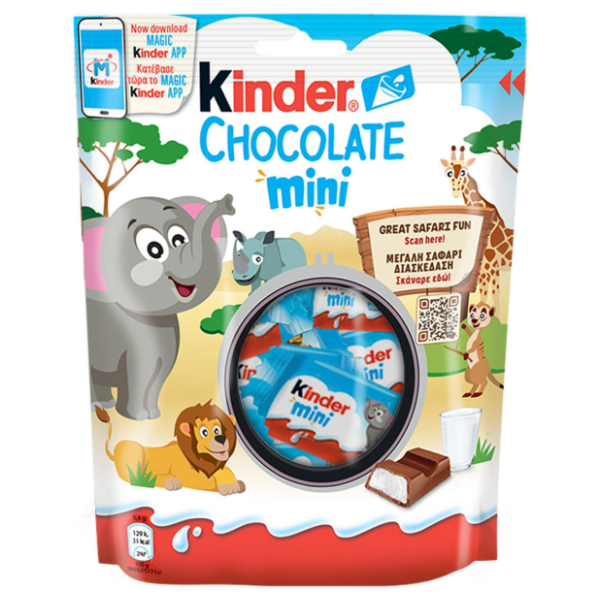 Čokoladice KINDER mini 120g 0