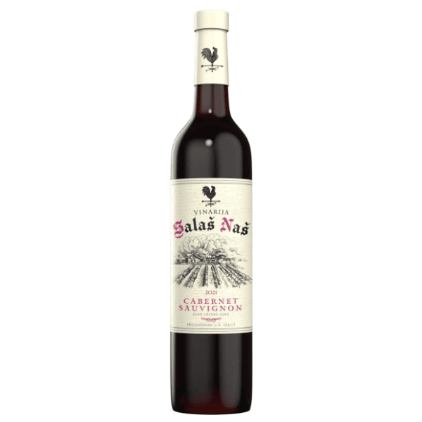 Crno vino SALAŠ NAŠ Cabernet sauvignon 0,75l 0