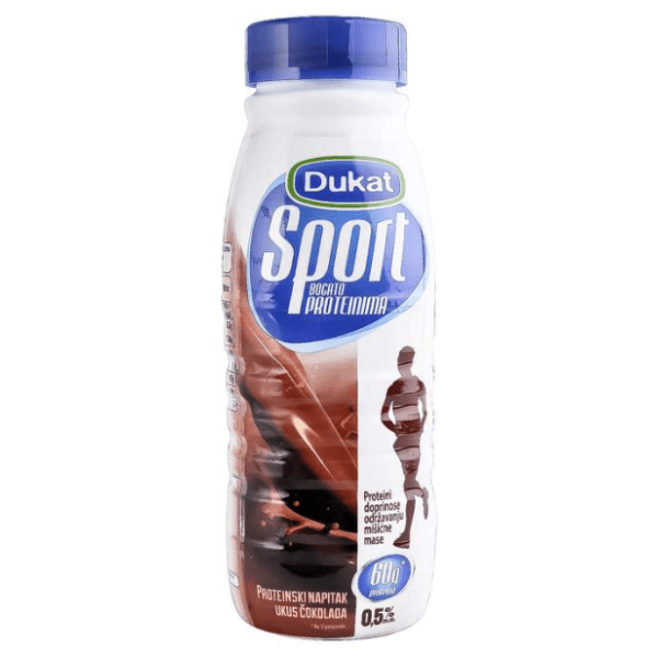 DUKAT mleko protein choco sport 0,5%mm 500ml 0
