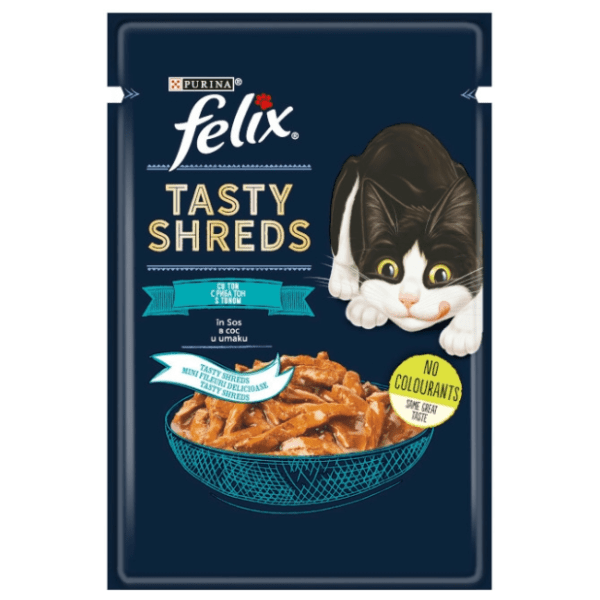 FELIX tasty shreds tuna komadi 80g 0