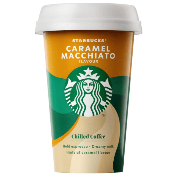 Gotova kafa STARBUCKS caramel macciato 220ml 0
