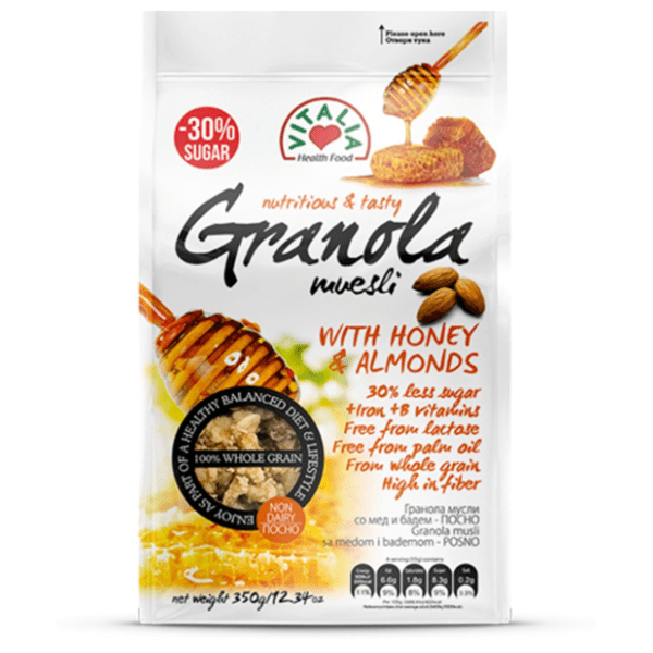 Granola VITALIA med i badem 350g 0