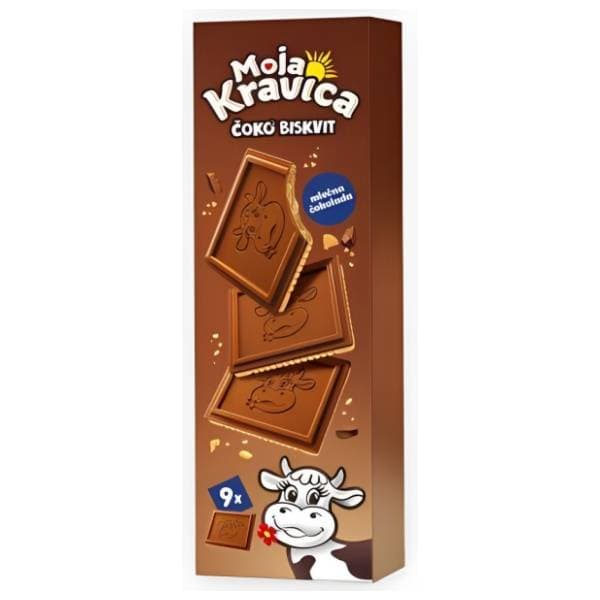 IMLEK Moja kravica čoko biskvit 145g 0