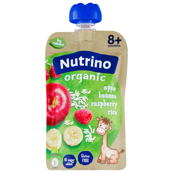 Kašica NUTRINO jabuka banana malina 100g 0
