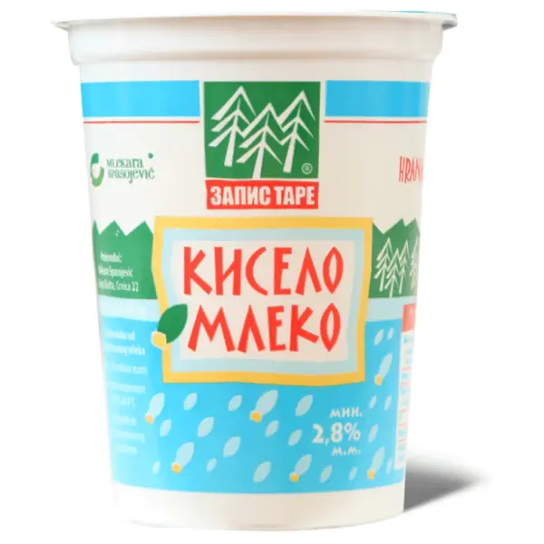 Kiselo mleko 2,8%mm ZAPIS TARE 700g 0