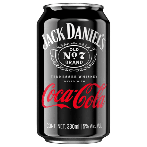 Koktel JACK DANIEL'S & COCA-COLA 5% 330ml 0