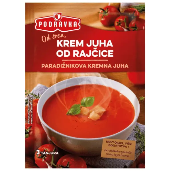 Krem supa PODRAVKA od paradajza 60g 0