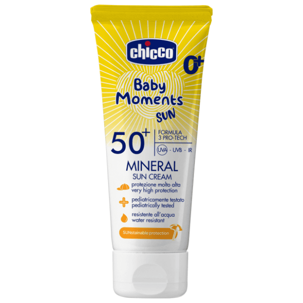 Mineralna krema za sunčanje CHICCO SPF50+ 75ml 0