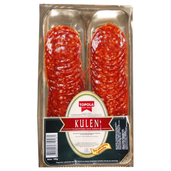 Kulen ljuti slajs TOPOLA 100g 0